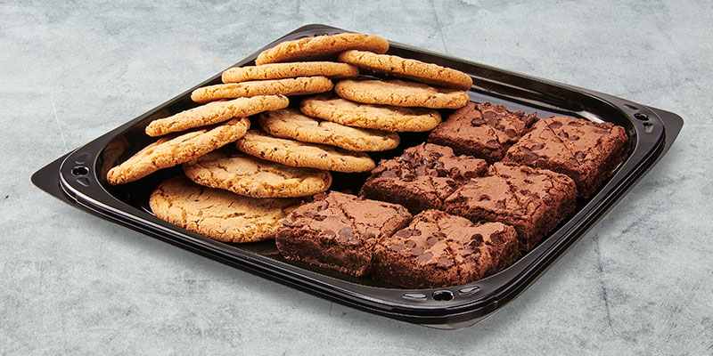 Chocolate Chip Brownie & Fudge Filled Cookie Platter